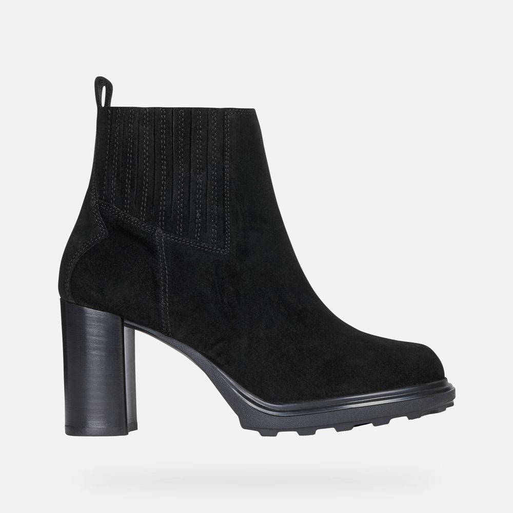 Geox Bayan Ankle Bot Siyah - Salice Uzun - TES-634190